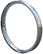 Excel Pre-Punched Chrome Plated Aluminum Rims - Narrow